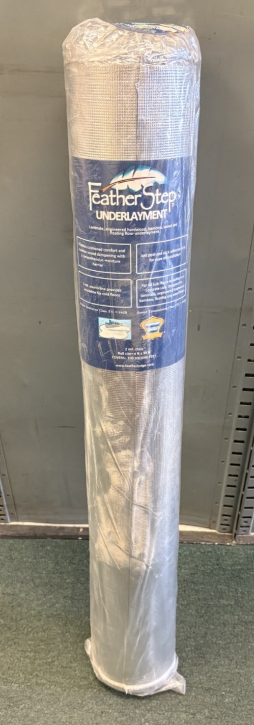2mm Foil Backing Floor Underlayment Laminate 100 Square Feet Hardwood Bamboo