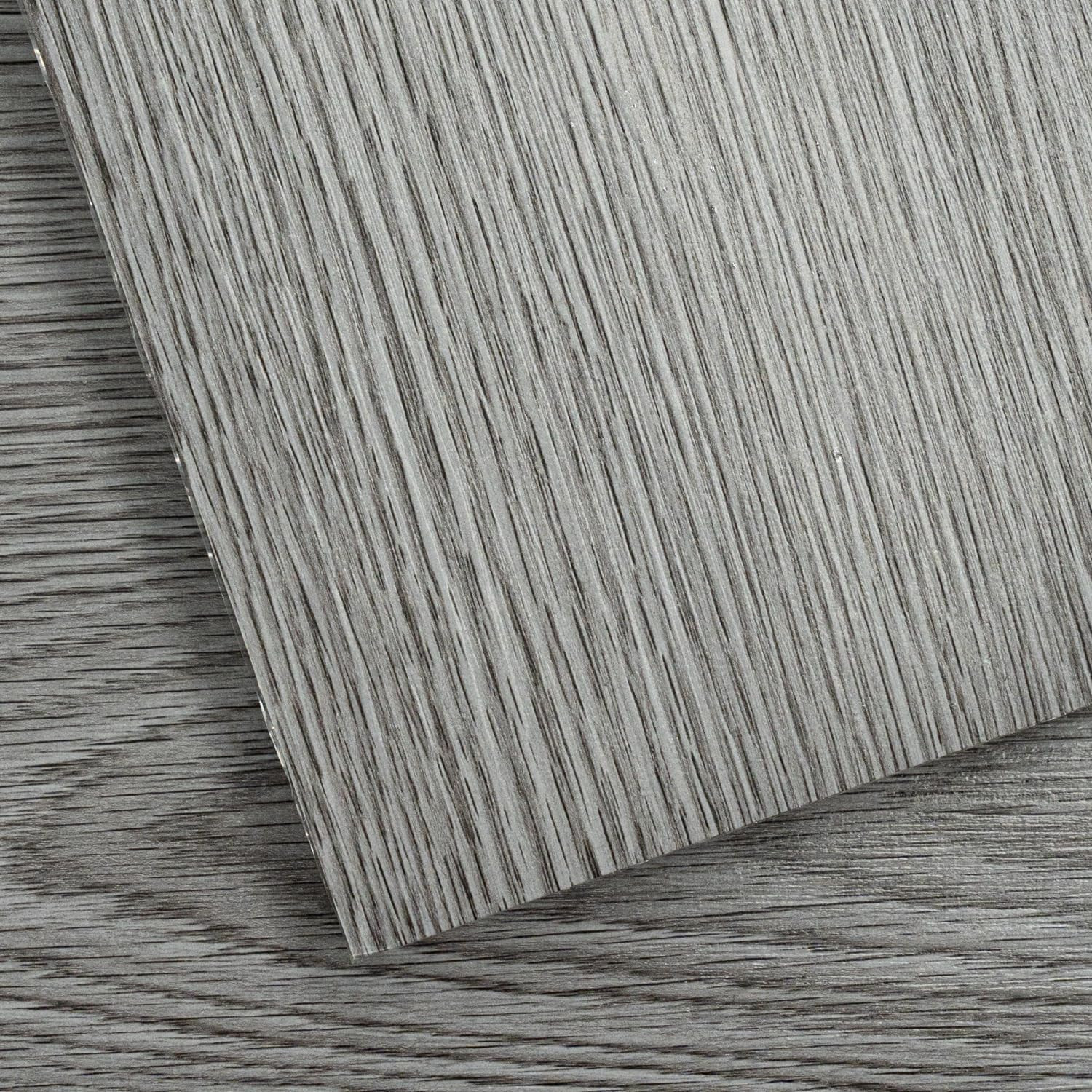 Peel and Stick Vinyl Flooring 36 Pack 54 Sq.Ft, Waterproof Vinyl Flooring Peel a