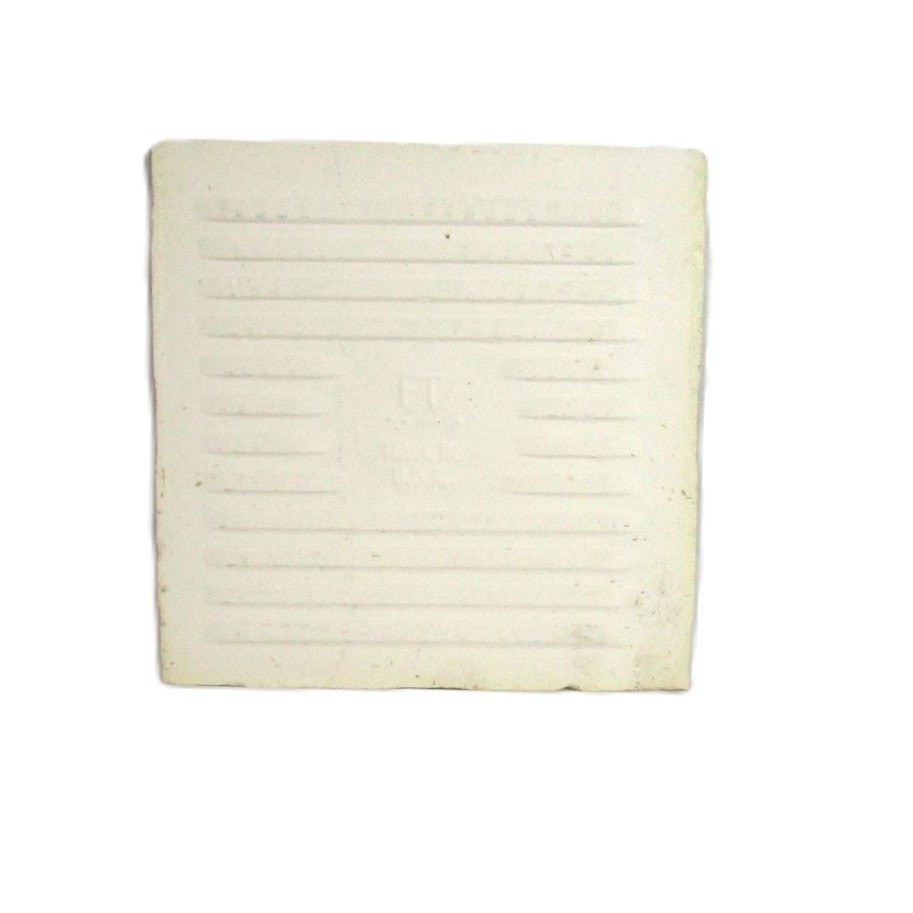 Wheat Square Ceramic Tile 4.25 x 4.25 inches Tan Backsplash or Counter Decor