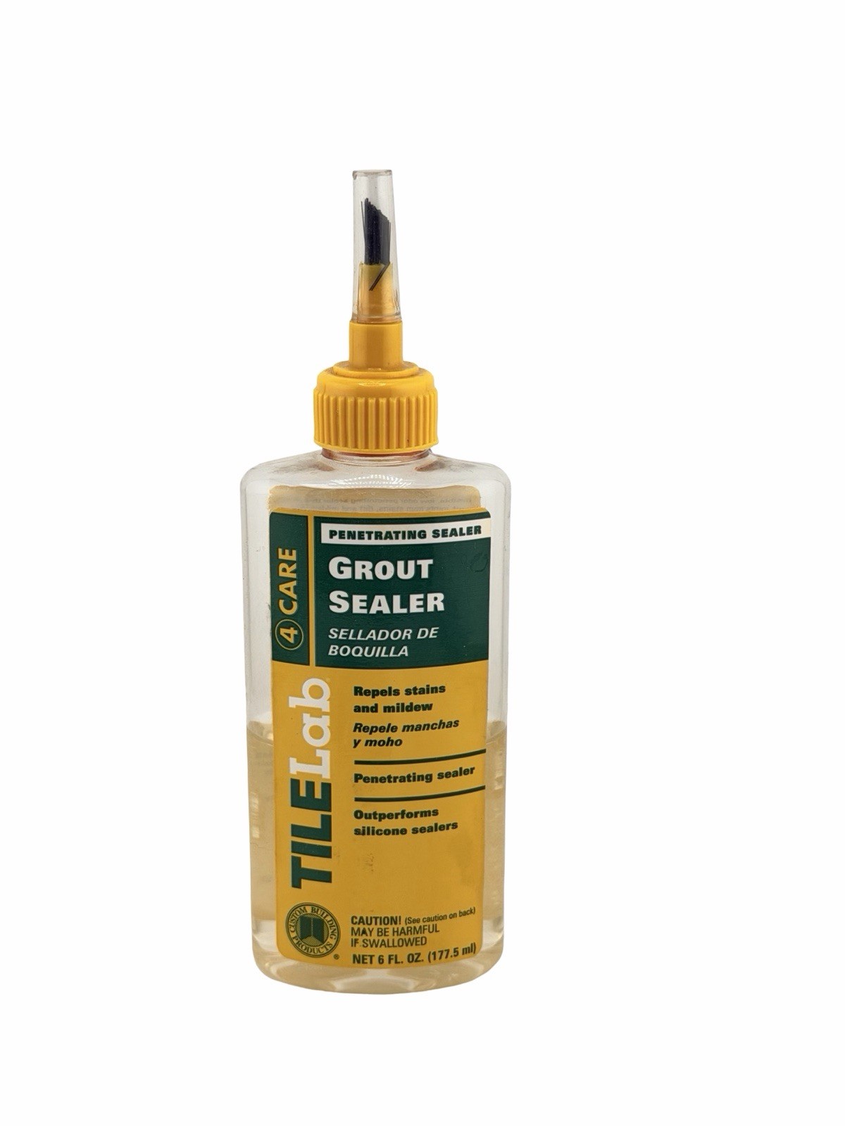 TileLab Grout Sealer 6 oz Penetrating Applicator Bottle Tile & Grout Care