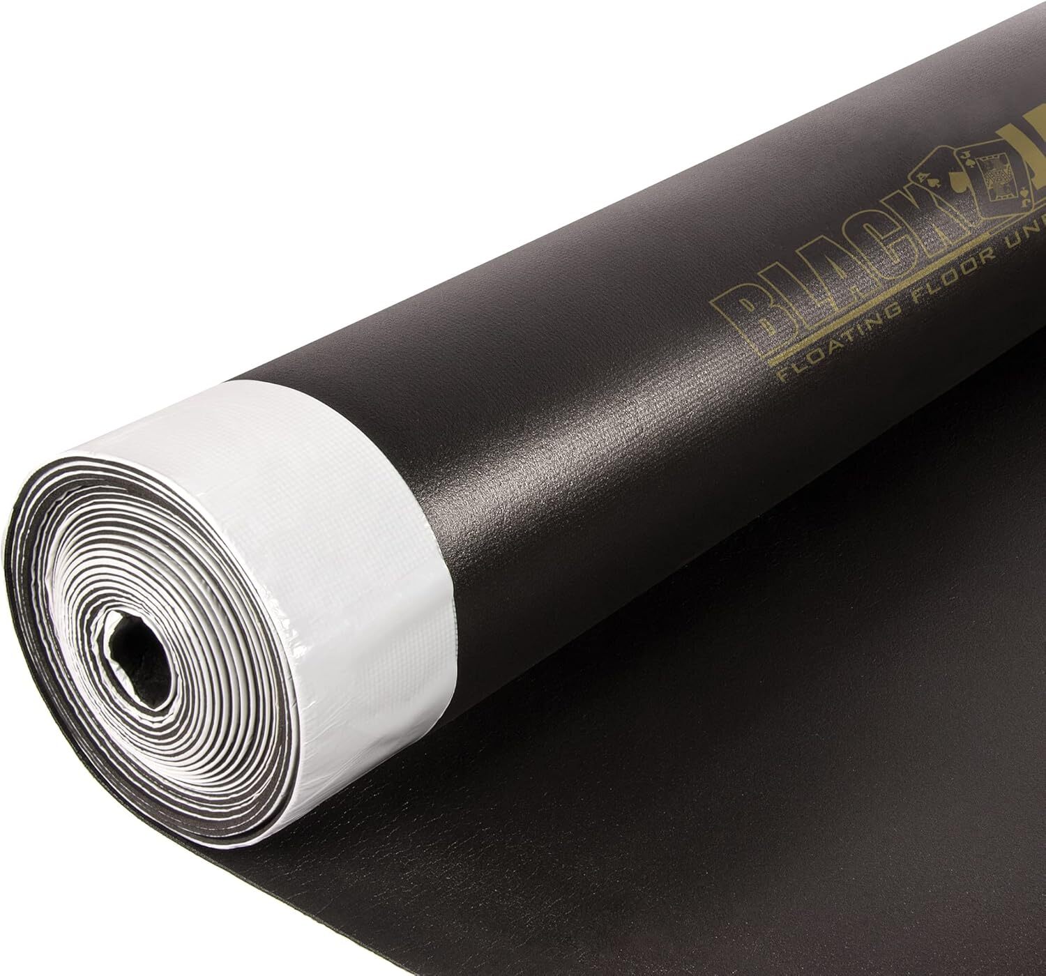 Black Jack Underlayment – 100 Sq. Ft. Roll – 43″ X 28′ X 2.5 Mm