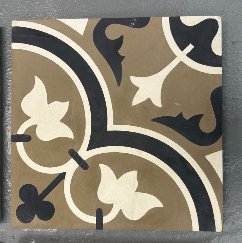 4 LILI SOPHIA ENCAUSTIC CEMENT TILES Designer Stone 16 x 16 Floor Mosaic Vietnam
