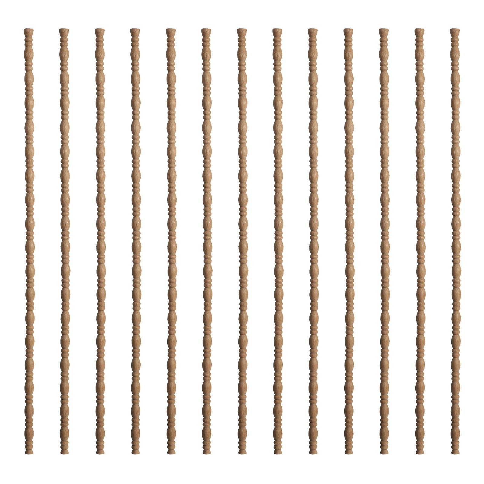 13 Pcs Unfinished 3D Decorative Wood Trim Molding 15.75 Inch Decorative Wood …
