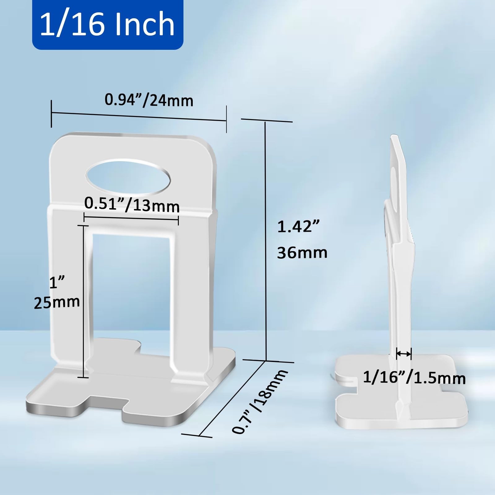Tile Leveling System Clips Professional Floor Wall Ceramic Spacers Tools 2400…