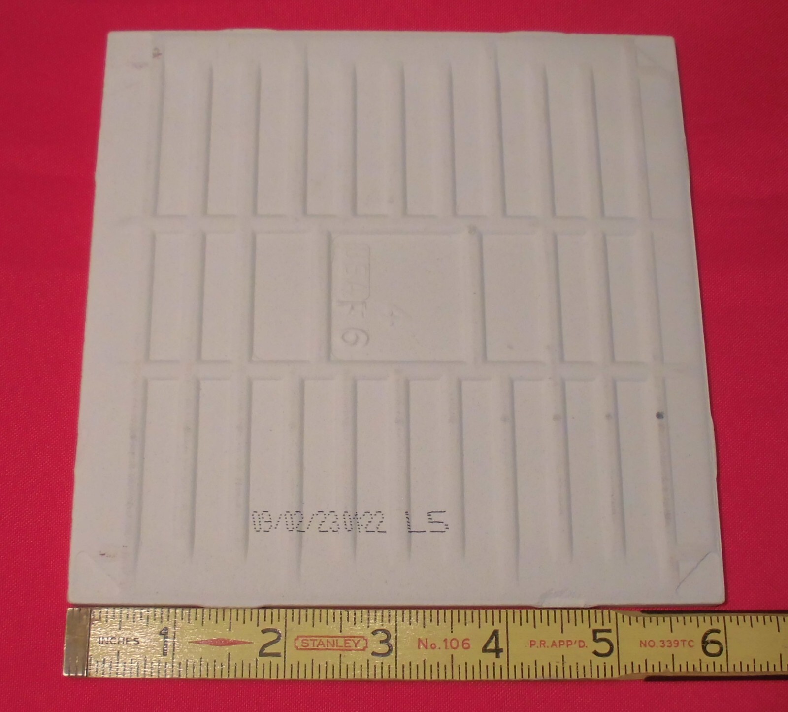 1 pc. Desert Gray: 6″ X 6″ Matte Ceramic Tile by Daltile Co. New Stock #X714