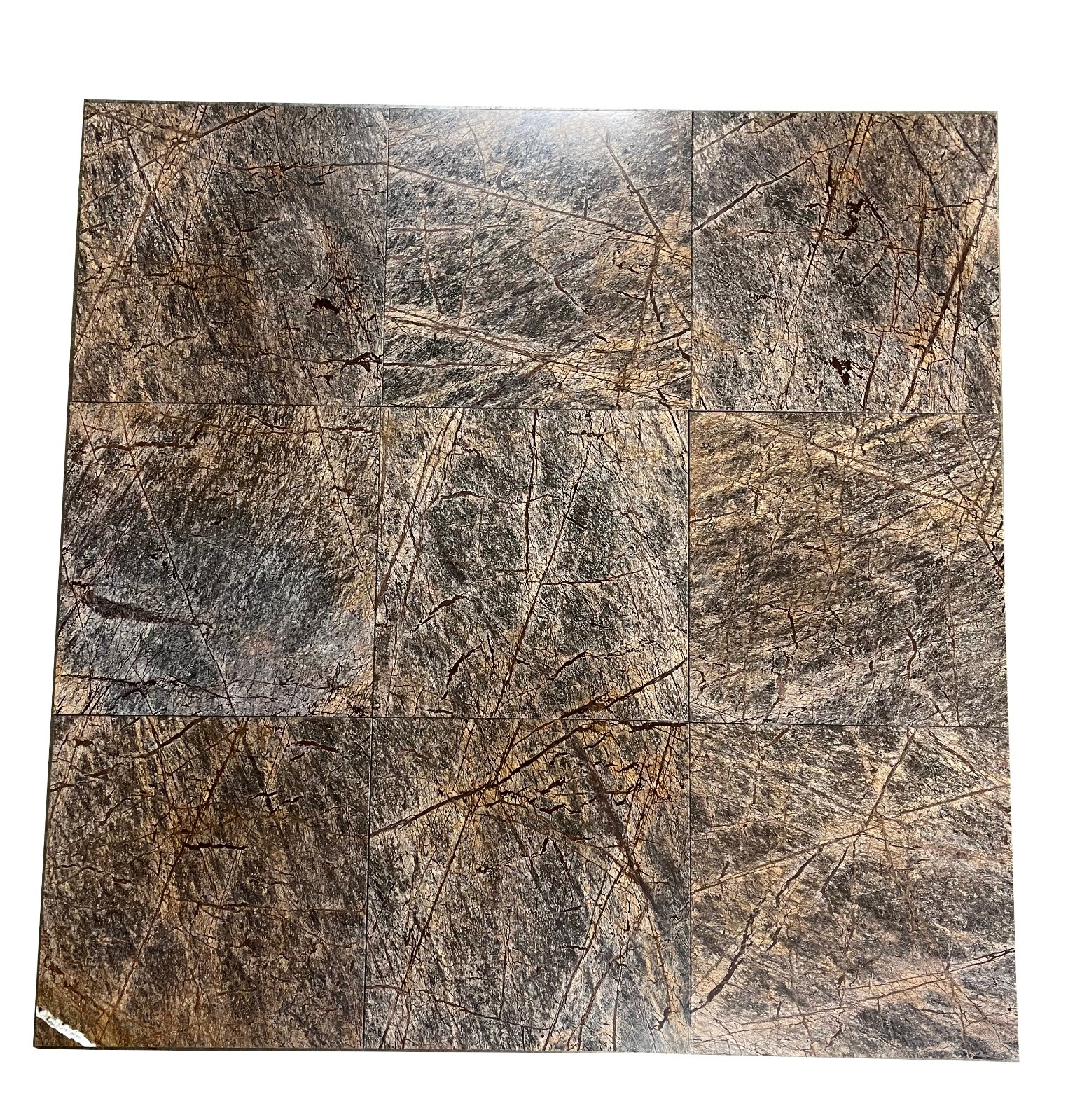 12″ x 12″ Rainforest Polished Tile Natural Stone Box of 5 T-129
