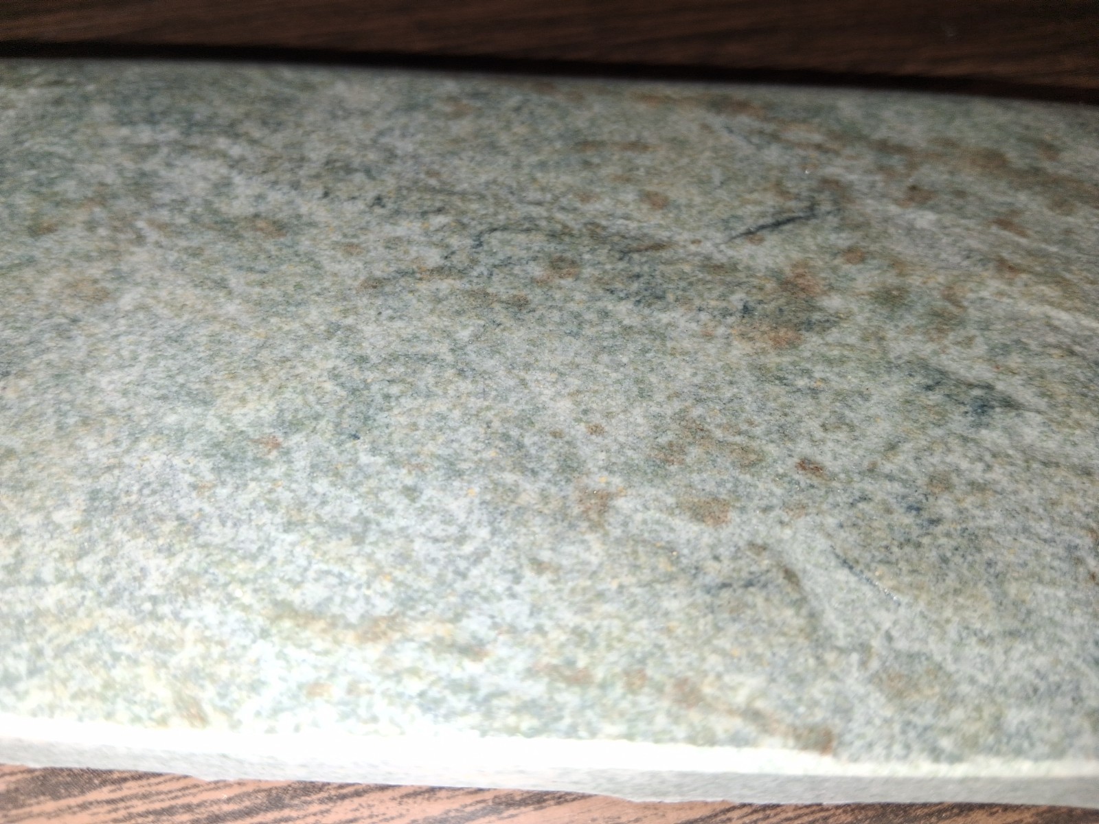 (8 PIECES) 3″ x 11.75″ GRAY ARDESIA BULLNOSE CERAMIC TILE TRIM/TEXTURE DESIGN