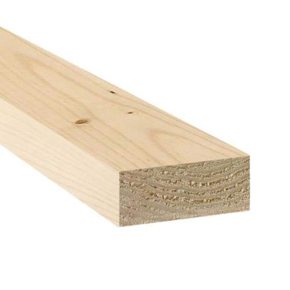 3 Pack of 2 in. x 4 in. x 8 ft. Prime Stud , Can be primed and painted