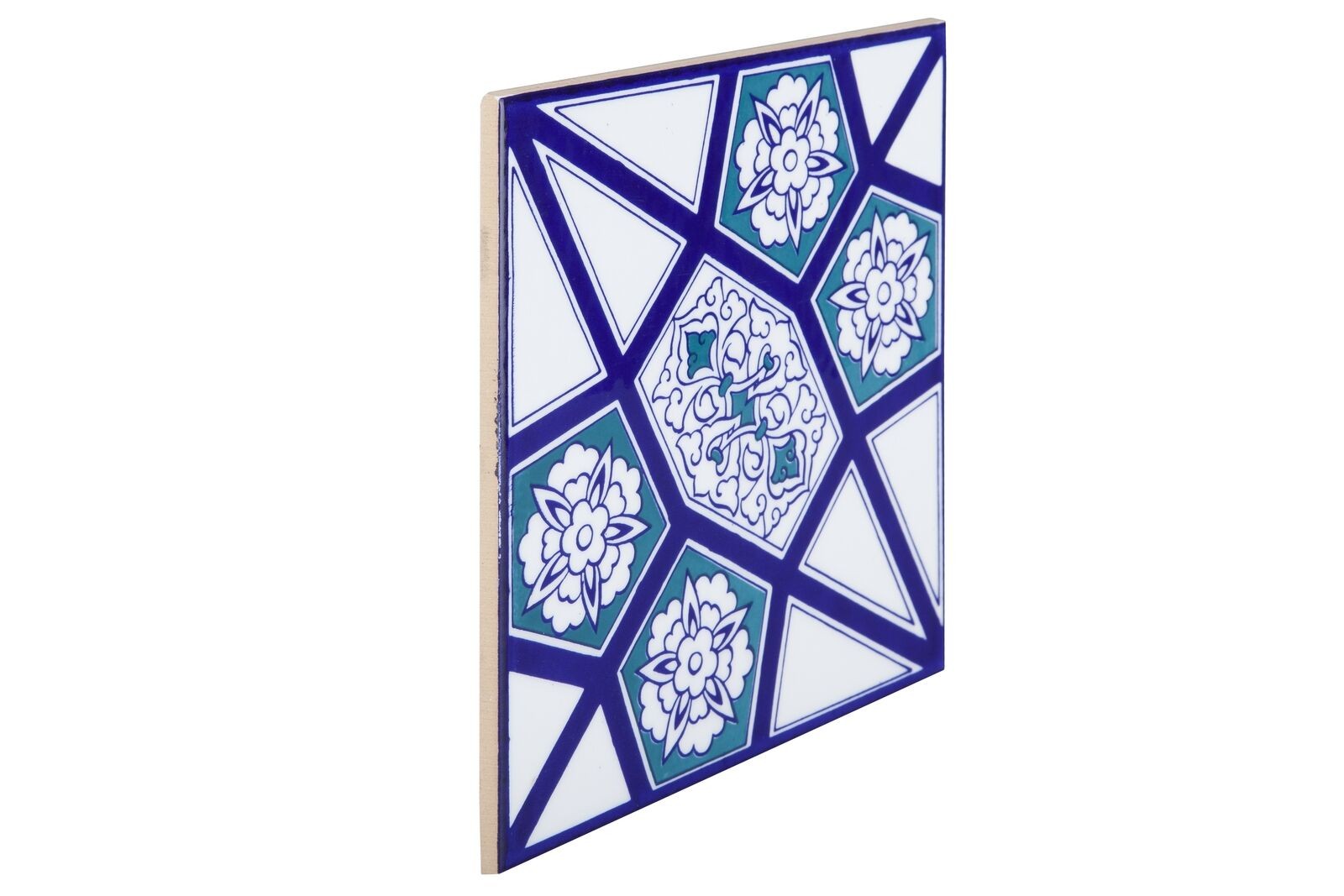 Wall Tiles Bathroom Tiles With Geometric Pattern 20x20cm 12 Pieces – Levent