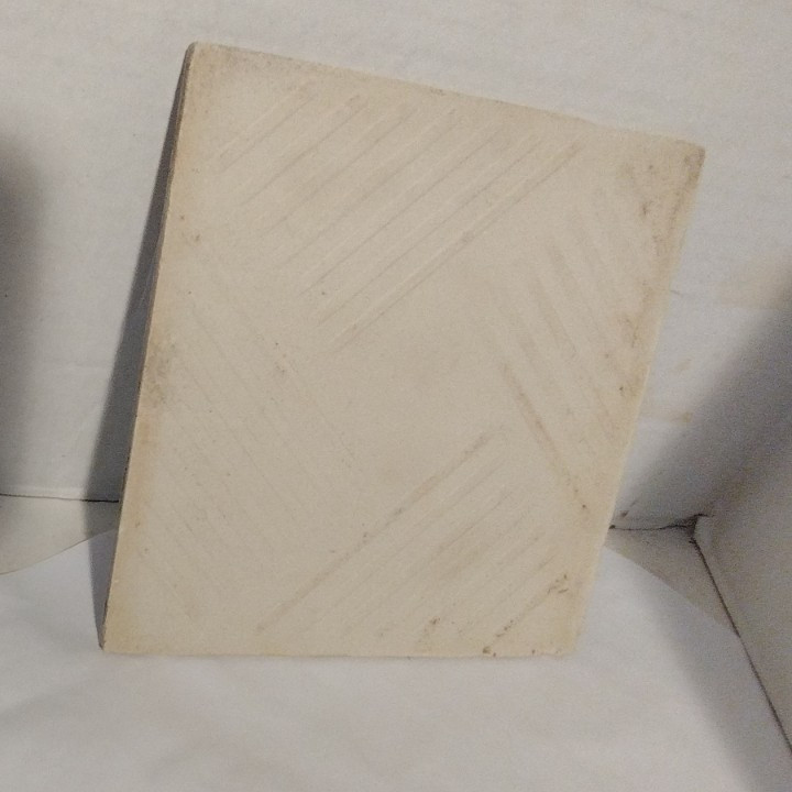 1 Wall Tile US Ceramic 6-1/16″ Square Gloss Snow Off White Vintage 1980-90s