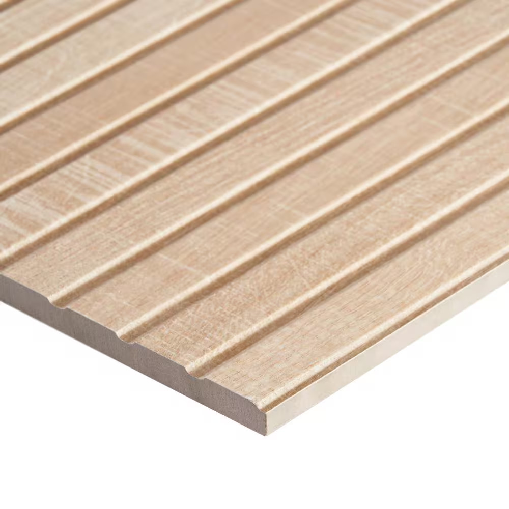 Montgomery Ribbon Maple 24 In. X 48 In. Matte Porcelain Floor and Wall Tile (15.