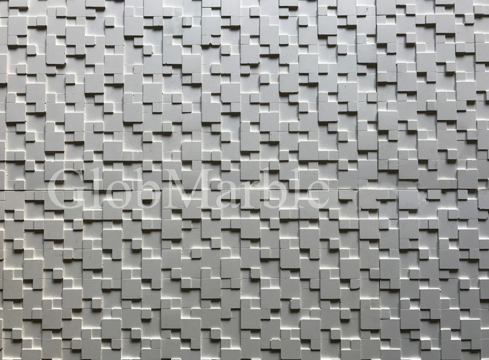 Concrete Stone Mold MS 824. Mosaic 3D Wall Panels. Concrete, Plaster, Gypsum