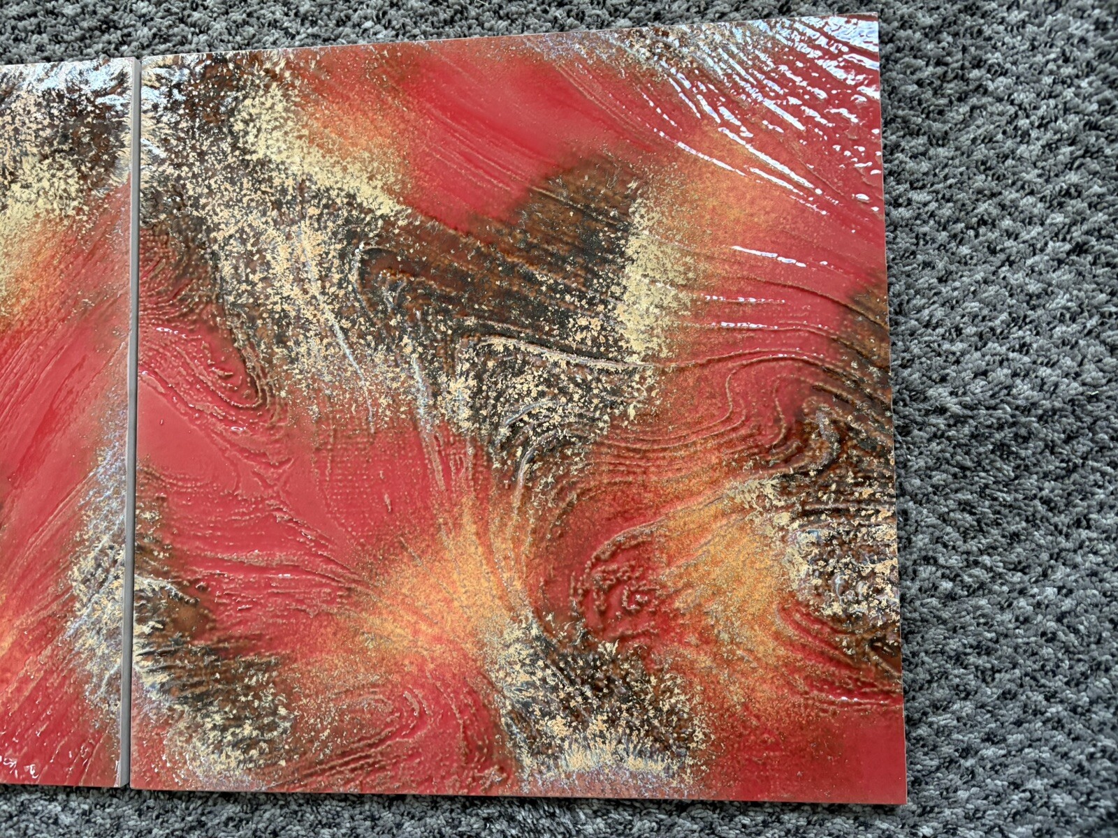 22 Saicis Hi-Tech Gres Made In Italy Tile 18X18 Inch Mid Century Modern Art Deco