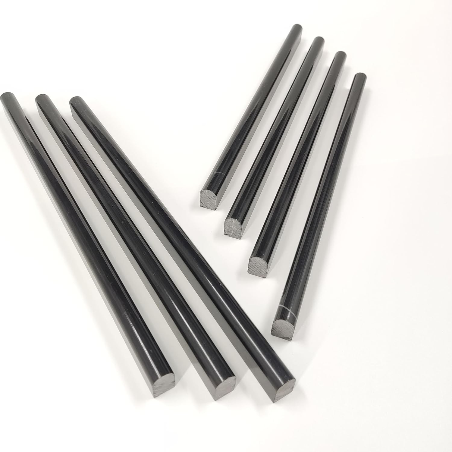 Black Marble Pencil Tile Edge Trim – 15 Pack for Backsplash & Showers