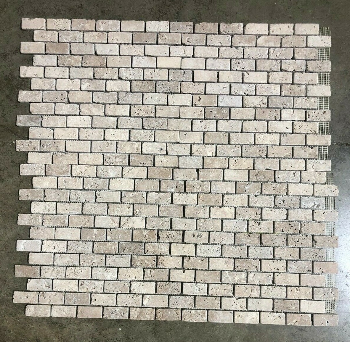 Tile Noce Travertine Backsplash Kitchen Wall Tile About 3×3 SAMPLE PIECE TS-36
