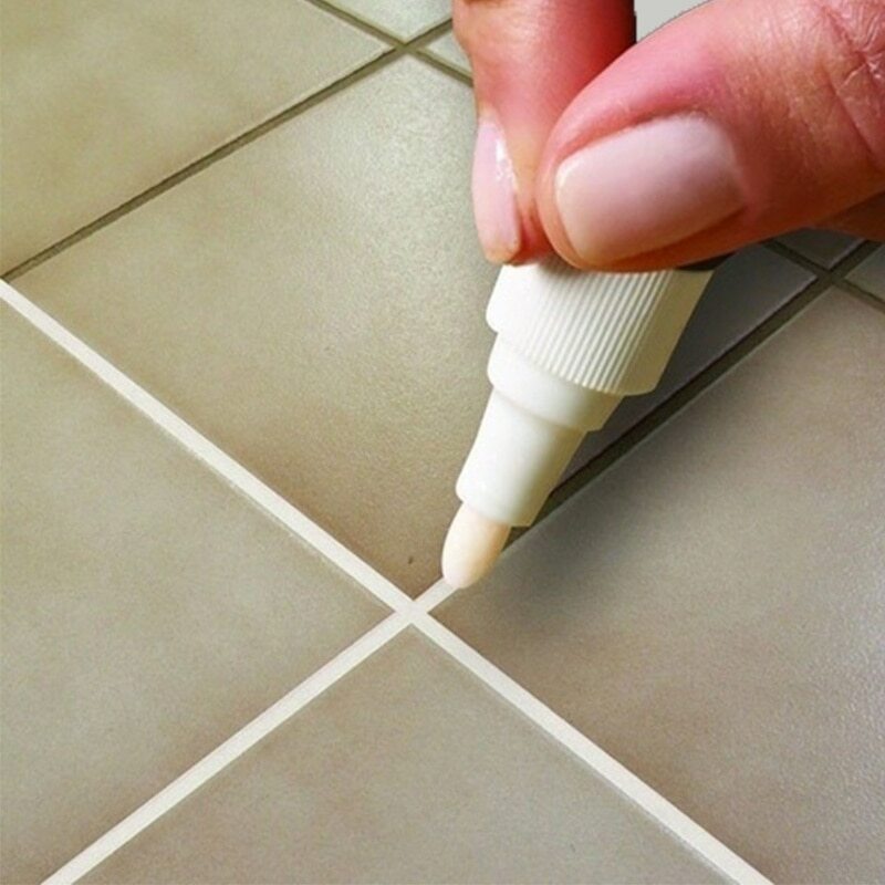 LARGE GROUT PEN REVIVES & PROTECTS STAINED TILE GROUT. AVAILABLE IN 12 COLOURS