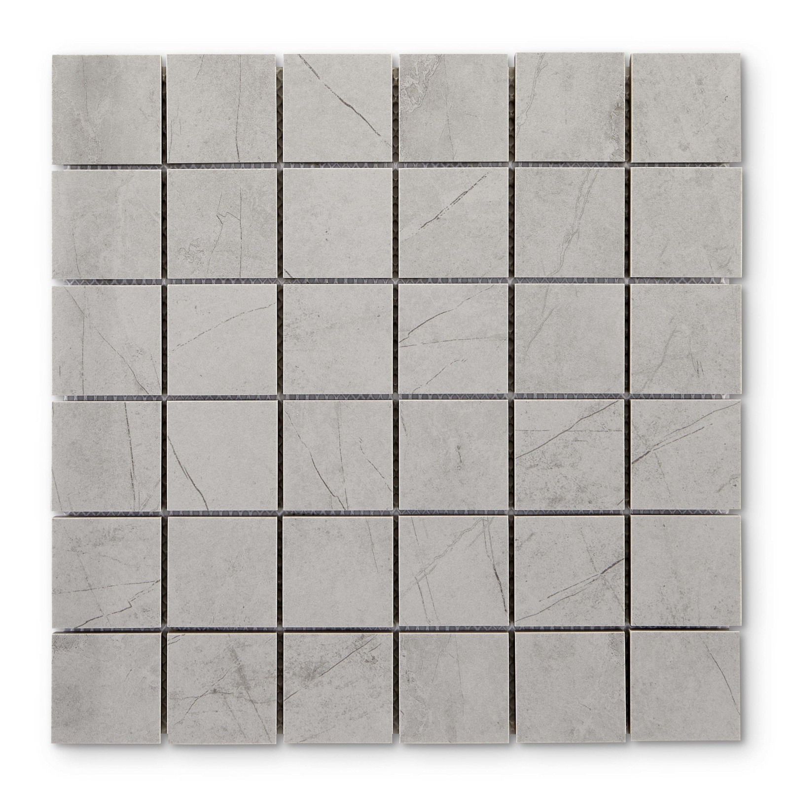 Cruz Bay Studio MKT61166 Pierre – 12″ x 24″ Square Floor and Wall – Light Grey