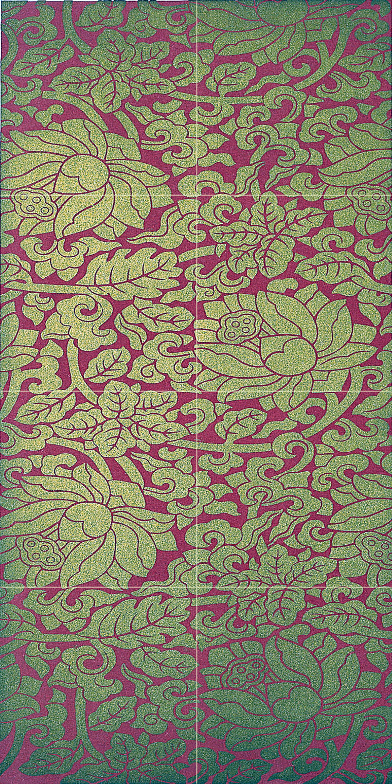 Art Oriental Flowers Ornament Kitchen Mural Ceramic Tiles Home Decor Tile #2519