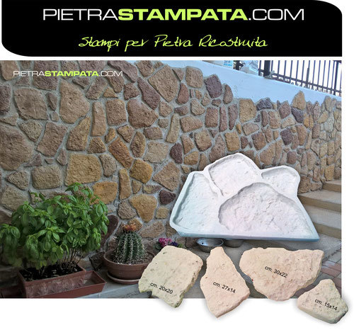 Rubber Mold Concrete Veneer Form Stone Plaster Tile Construction STONE VENEER RU