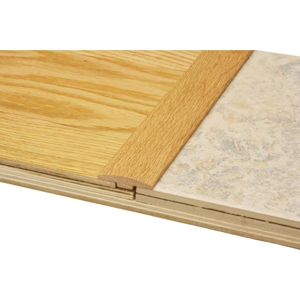 T-Mold Oak Starry 0.275 In. T X 2 In. W X 78 In. L Solid Matte Hardwood Trim
