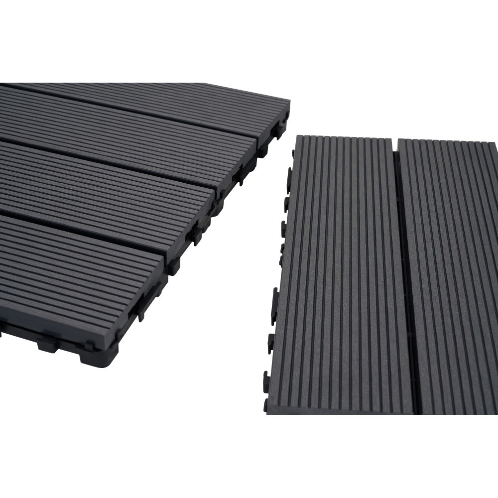 Waterproof Outdoor Indoor Flooring for Patio Backyard DIY Interlocking Deck Tile