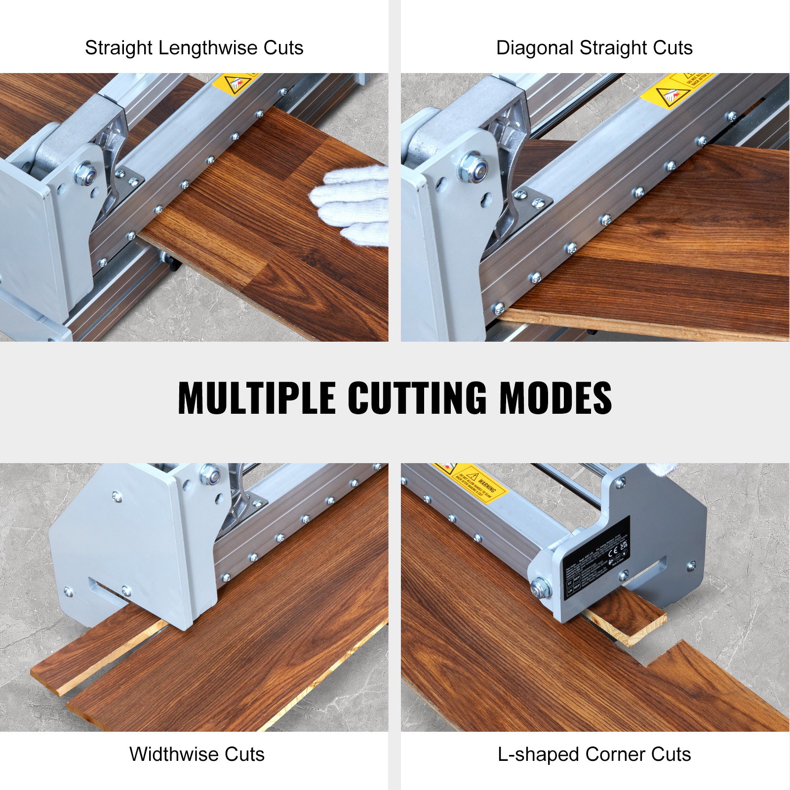 VEVOR 13” Floor Cutter for Laminate Floor Parquet Vinyl0.47” Cutting Depth
