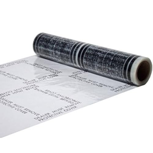 Hi Tech Auto Adhesive Plastic Floor Mat 4 mil 200 ft Roll