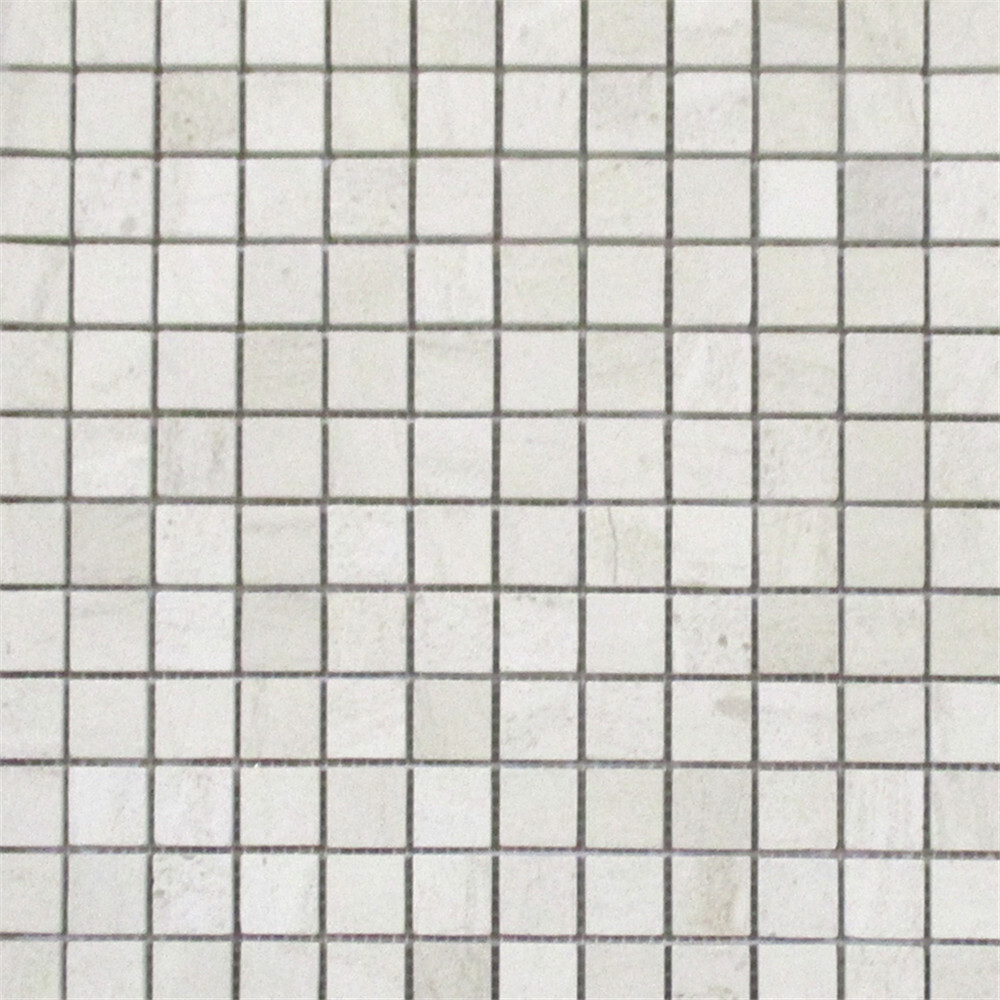 H24XH Golden Beach Moleanos Beige Limestone 1″ Square Grid Mosaic Tile Honed