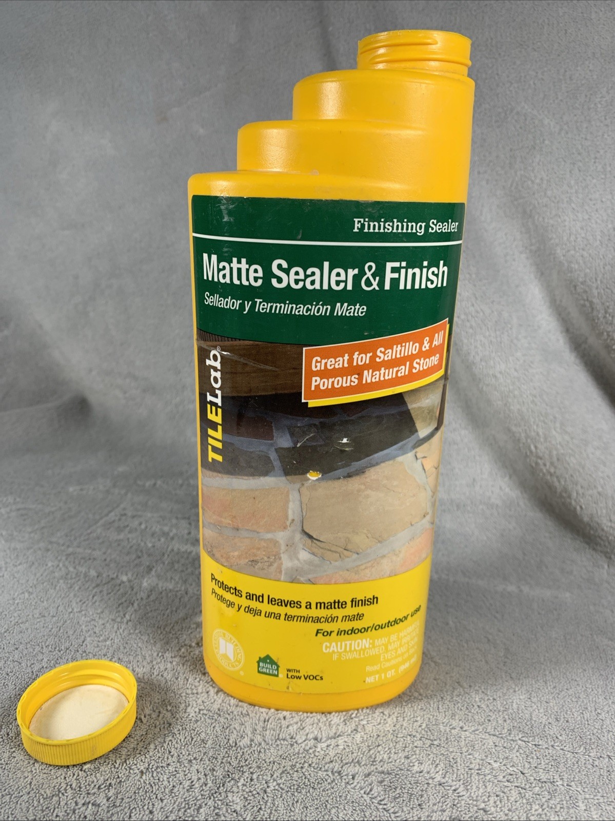 Tile Lab Matte Sealer & Finish 1 Quart For Saltillo & All Porous Natural Stone