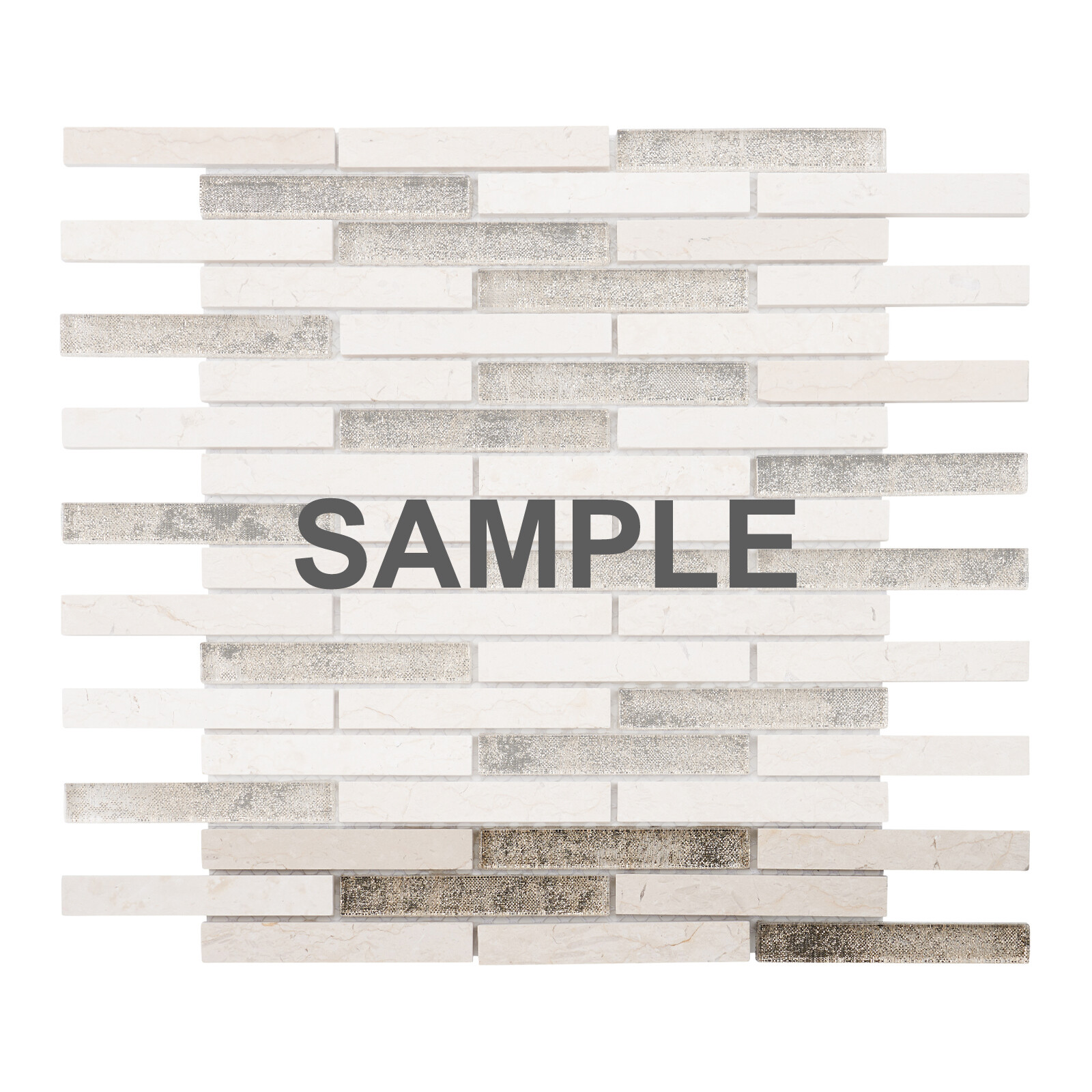 Beige Sand Crema Marfil Marble Stone Glass Mosaic Tile Kitchen Wall Backsplash