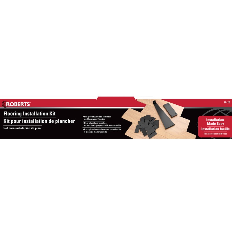 Roberts 10-26 Laminate Hardwood Flooring Installation Kit with Tapping Block