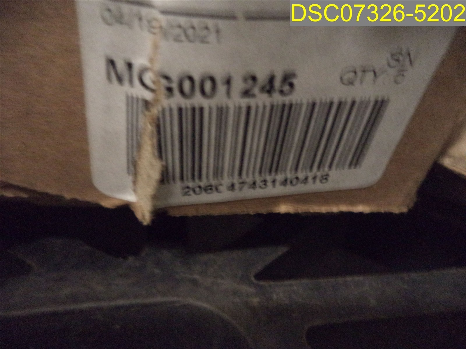 Qty=5 Simple Solutions MG001245 Whistler Finished Laminate Overlap Stair Nosings