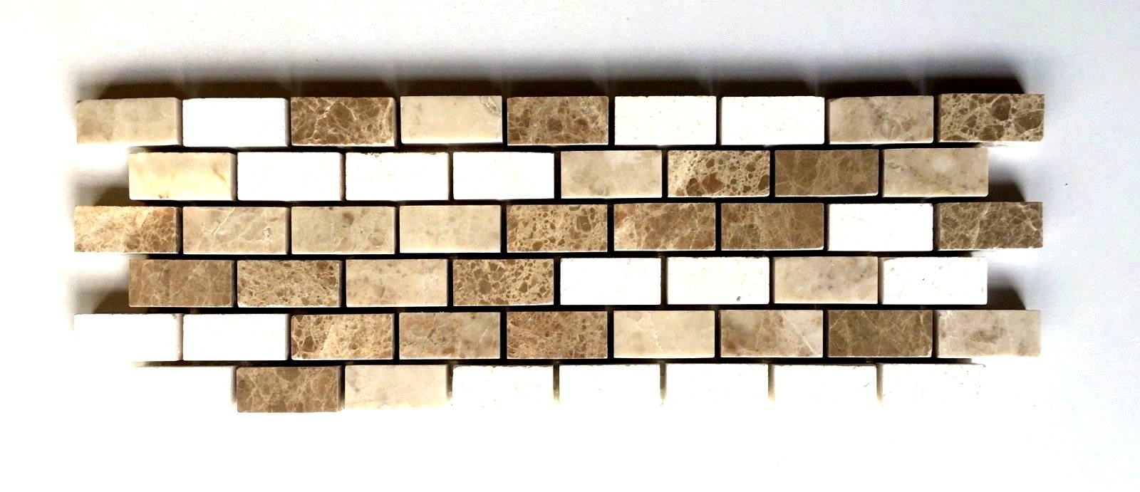 Brick Design 3 7/8″x12″ Decorative Border Wall Floor Tile Backsplash Bathroom