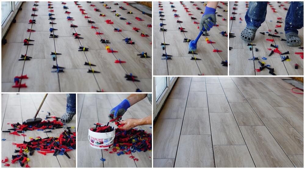 Tile Leveling System 1000 Pieces 1mm Wedges “SVP-noVa” TOP Price!