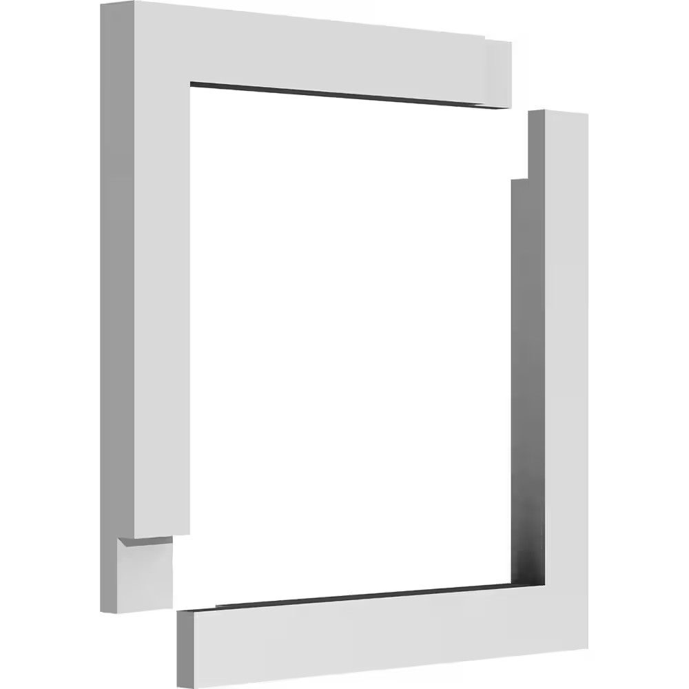 16 In.W X 12 In.H X 3/8 In.P Prescott Decorative Wall Panel (2-Piece)