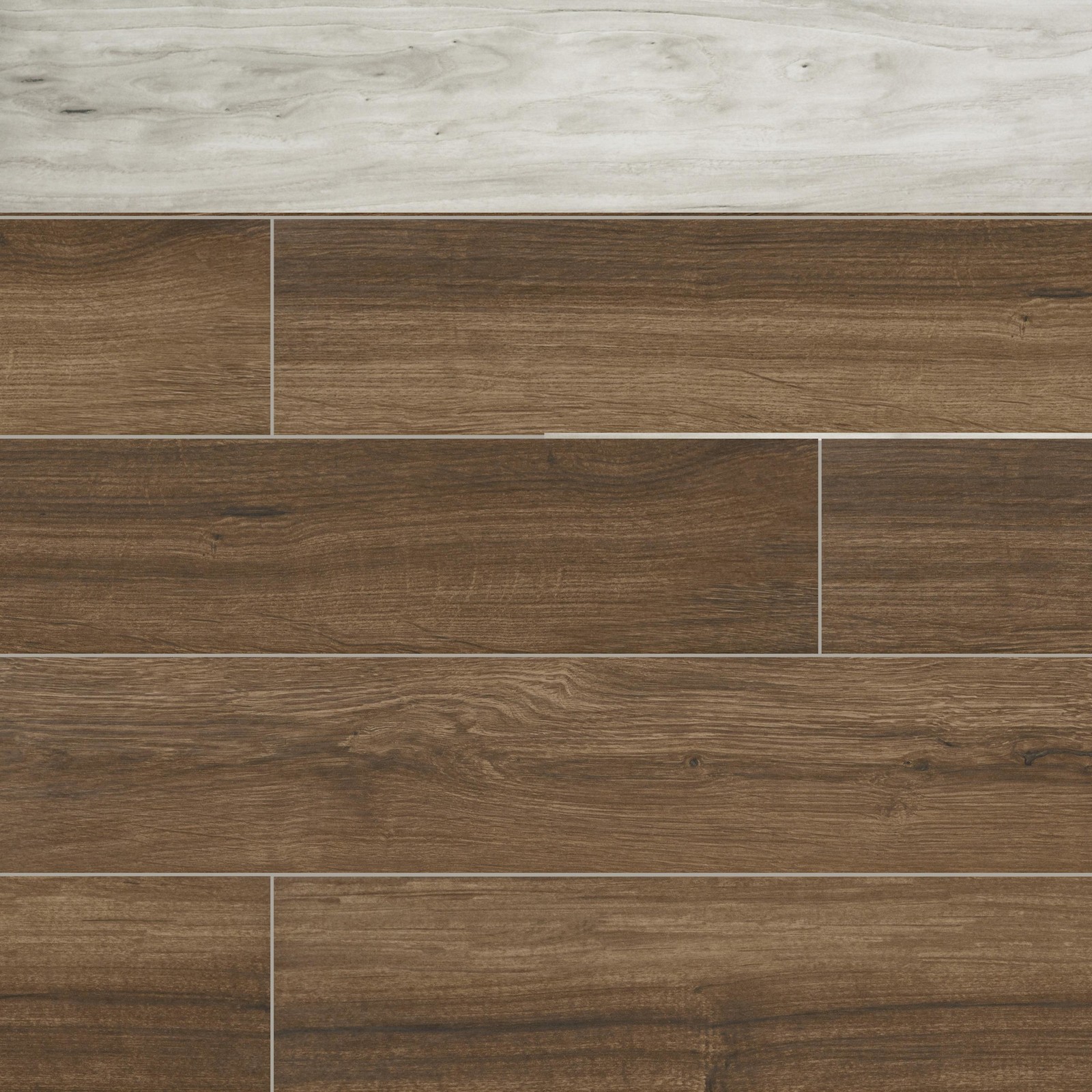 Ackland AKNPTCAL8X48P-PL Calvera – 8″ x 48″ Porcelain Wood Look – Polare