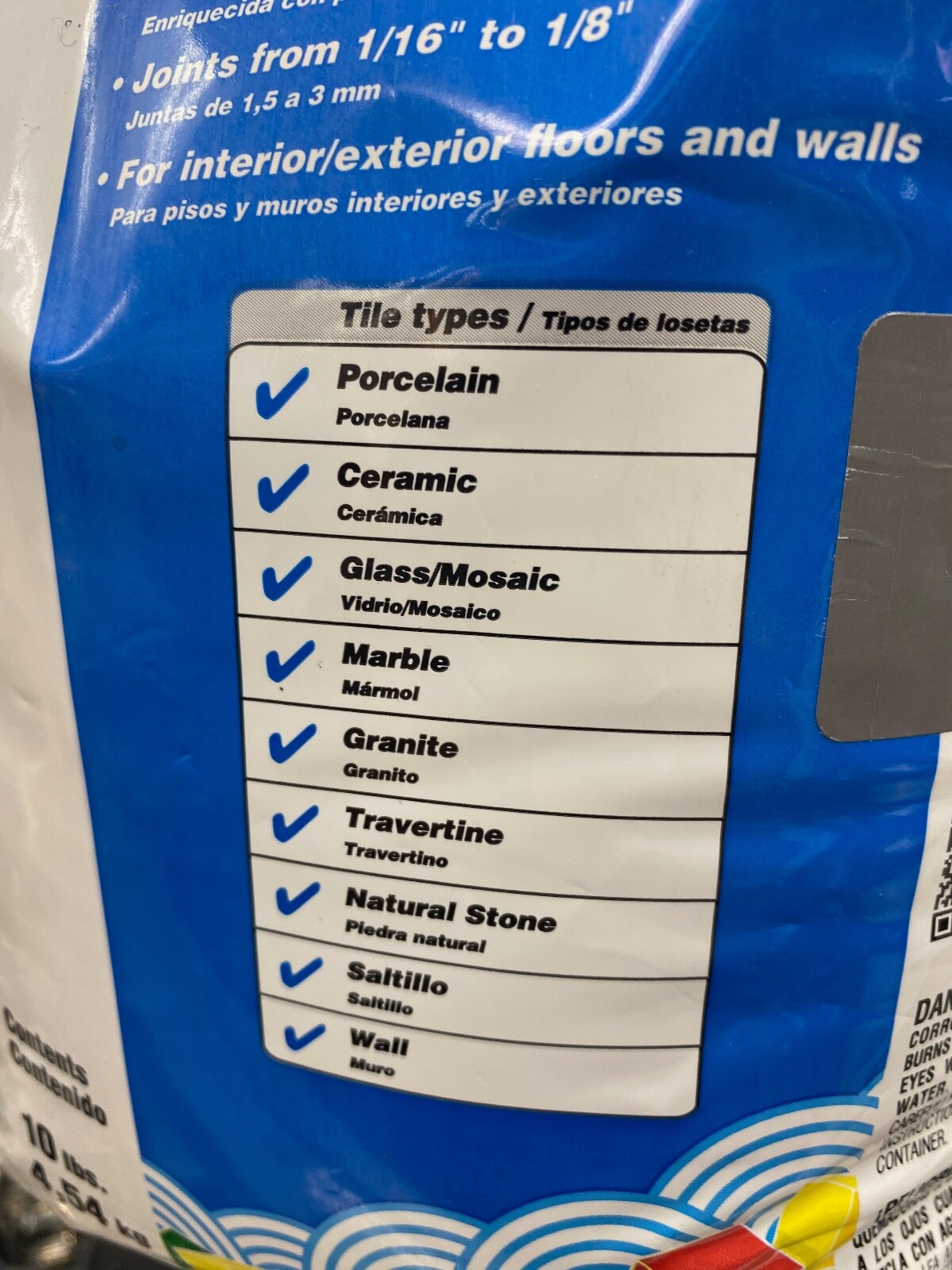 Mapei Keracolor U 10lb Bag Premium Unsanded Grout – brand new – Pearl Gray