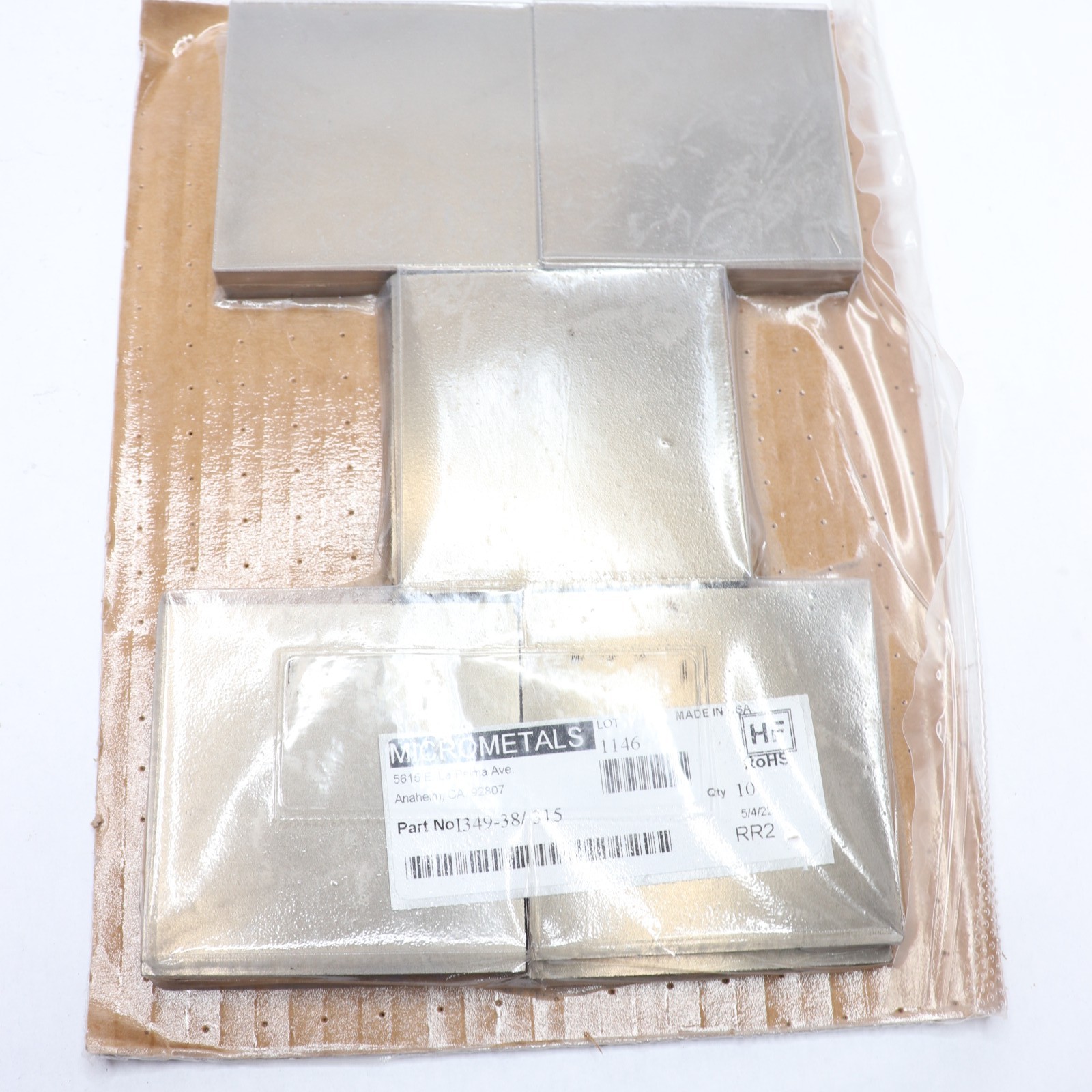 Micrometals I349-38/.315 Floor Shield Tile 3.5″ X 3.5″ ZPFLOORSHLD