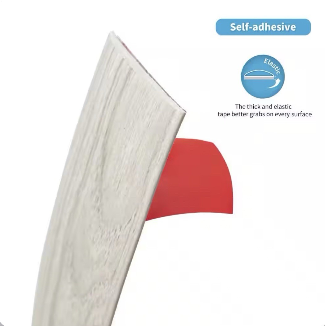 Art3d White Washed Peel N Stick Vinyl Transition Strip For Floor Gaps 1.57”x120”