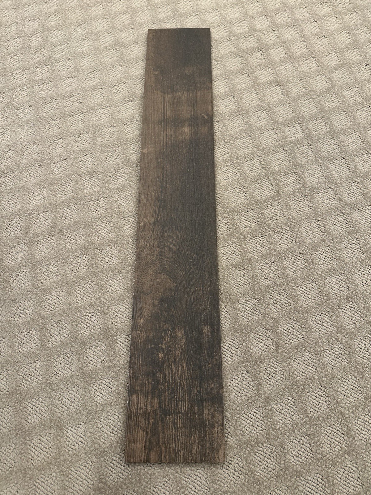 Porcelain Tile Wood Plank, Dal Tile. 6” X 36”, Dark Brown Color. 78.3 Sq Ft