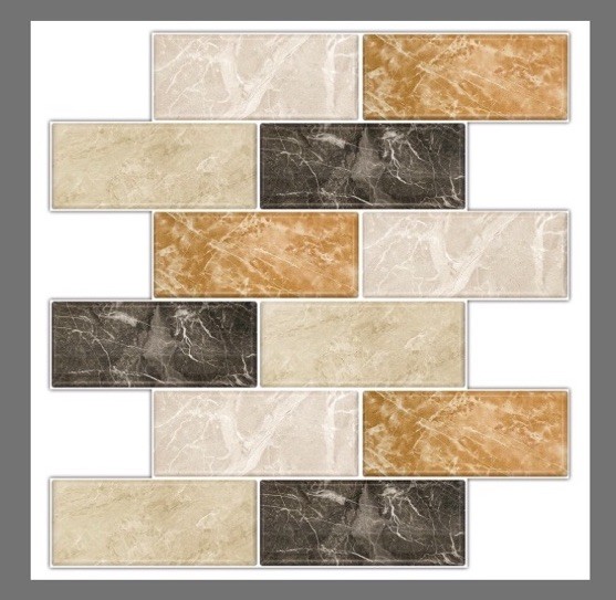 10 Sheets Kitchen Peel & Stick Backsplash Tile – Brand New Sealed (Not 3D)