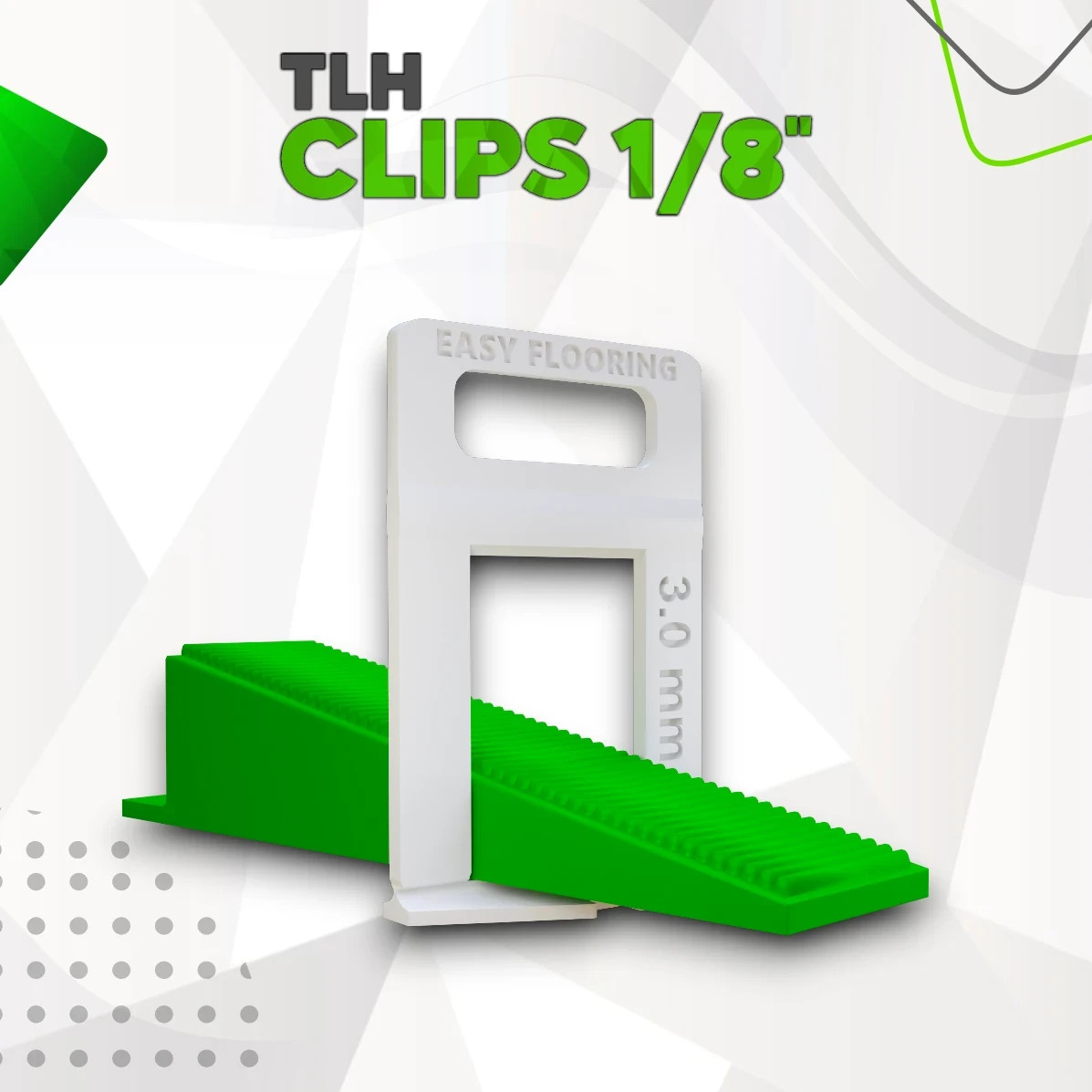 Marble Leveling Clips 1/8″ – Medium Height Pieces