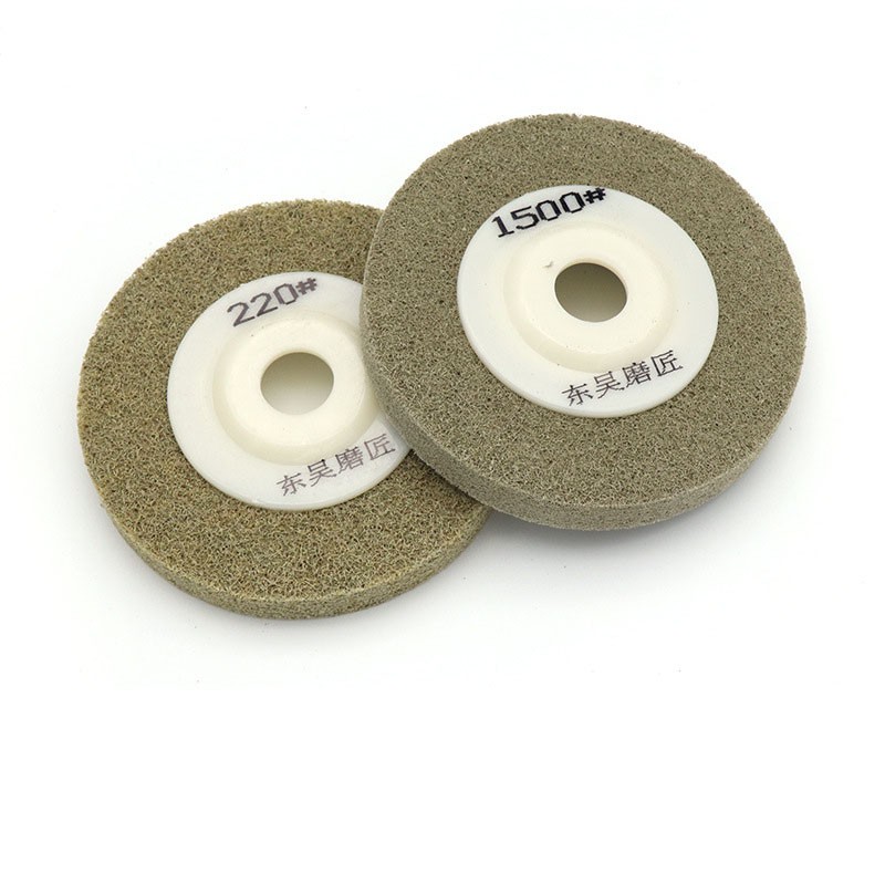 4” 100mm Nylon Resin Polishing Pad Buffing Disc for Glass Stone 60 – 1500 Grit