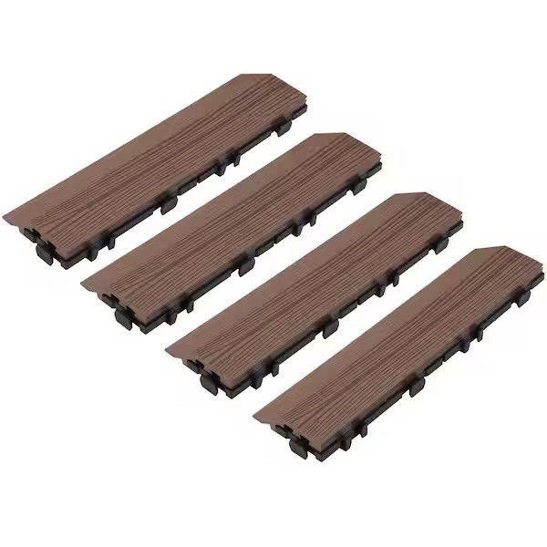 Design House Straight Edge Trim 3 in. x 12 in. Wood-Plastic Composite