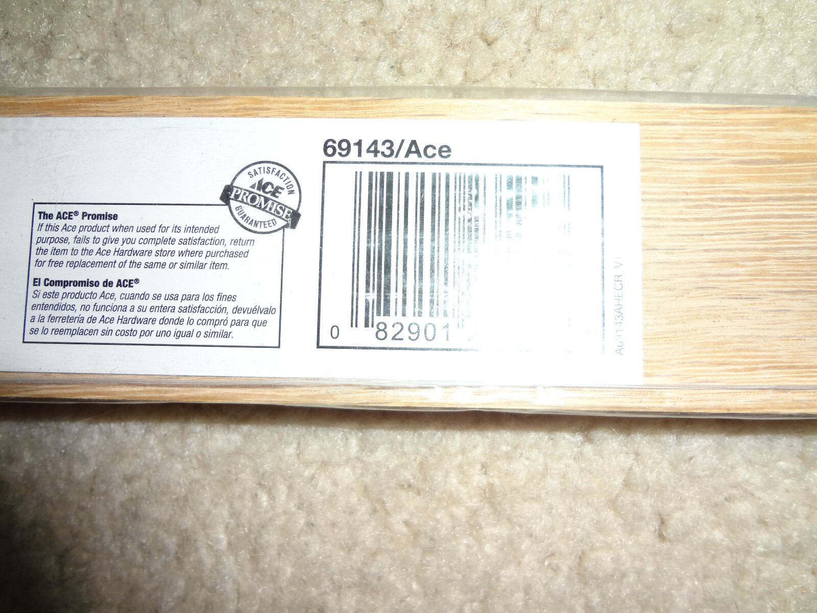 Ace Bevelled Carpet Joiner 1-7/16″ x 36″ Hardwood 5409370