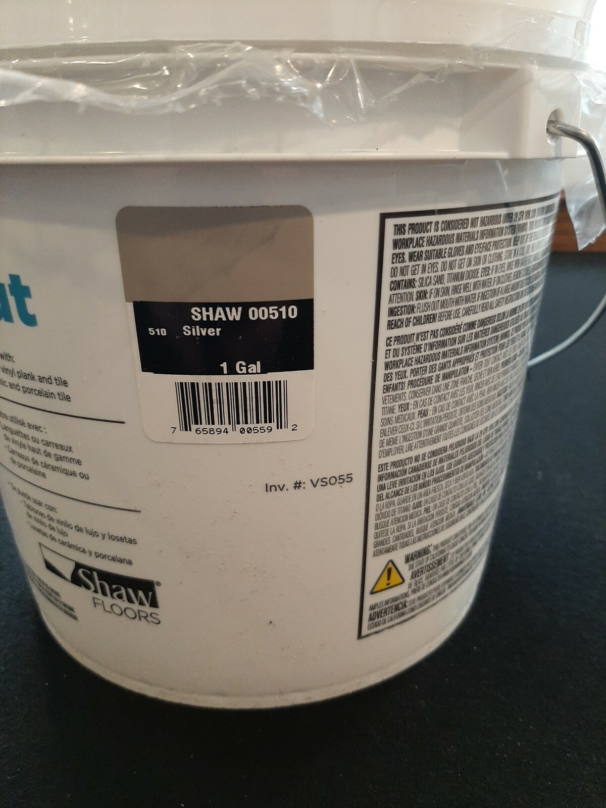 Array Multi-Flooring Premixed Grout 1 Gallon Silver Shaw Floors