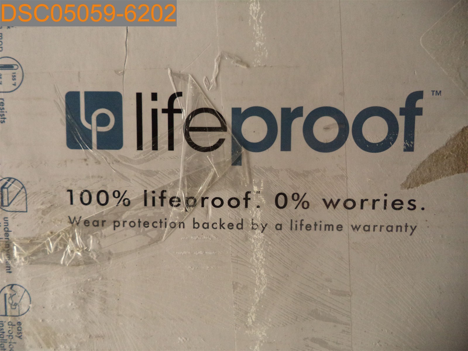 Qty=9: Life-Proof Rigid Core Vinyl Flooring 1010234394 Slate 22ml 088969130358