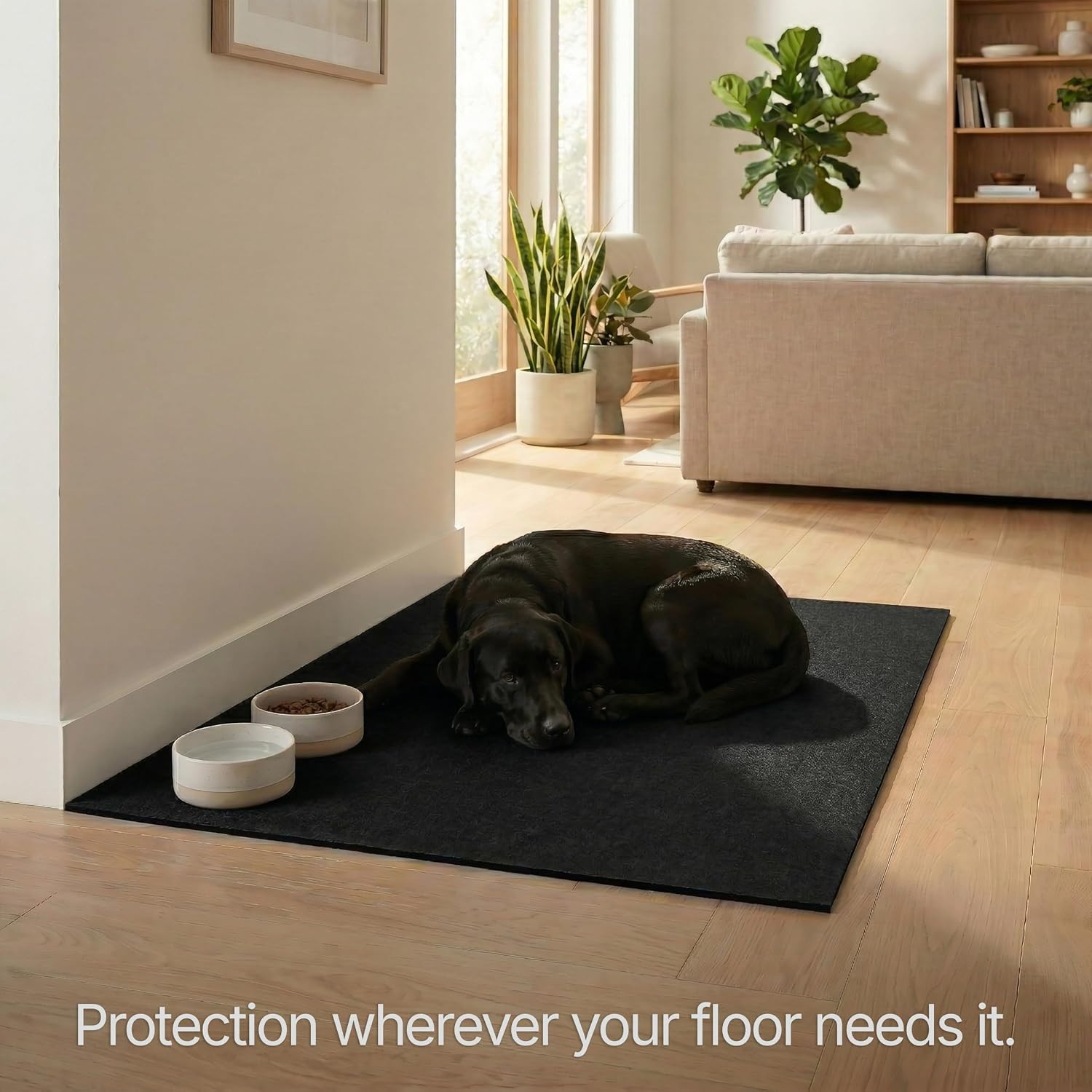 Flooring Inc’S 1/4″ Thick Tough Rubber Flooring Roll | Flexible Recycled Rubber