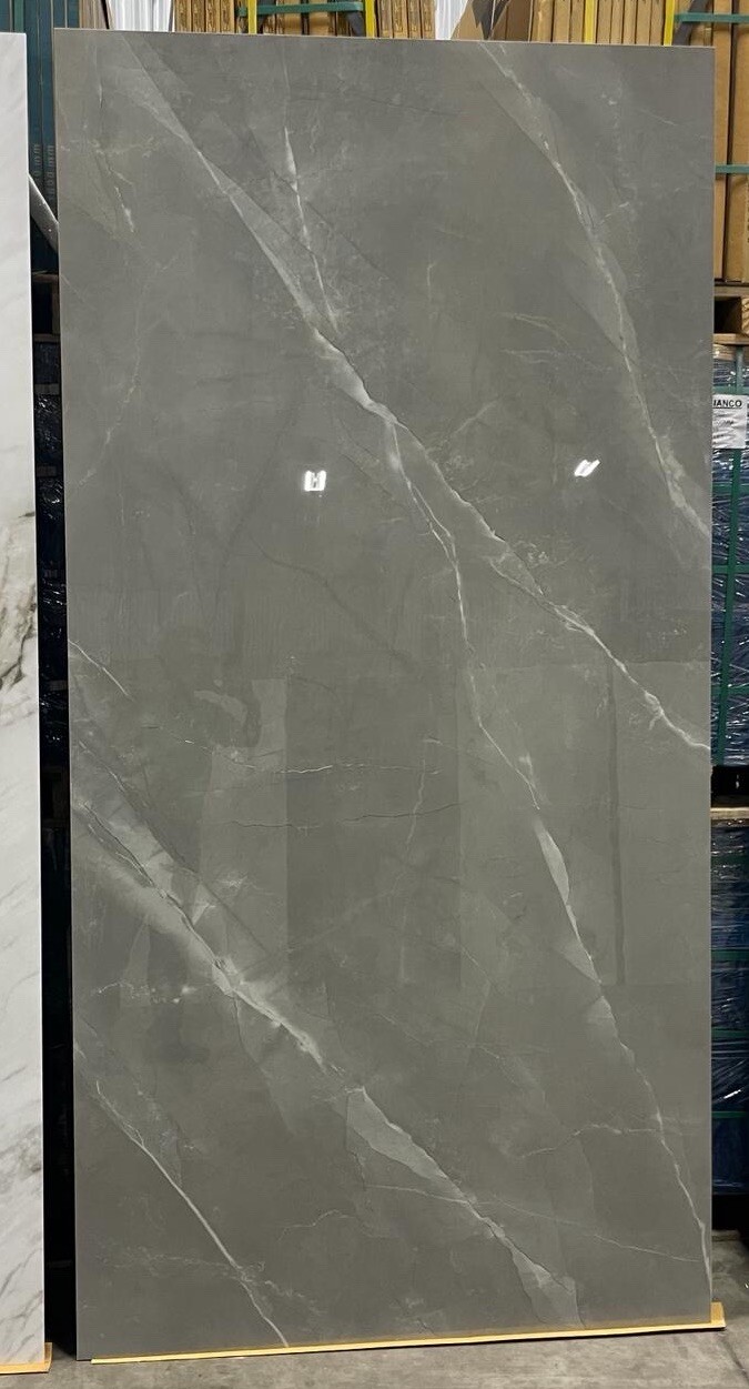 48 x 96 inches Porcelain Tile, 6 mm thickness, One Slab Covers 32 sq/ft, $300