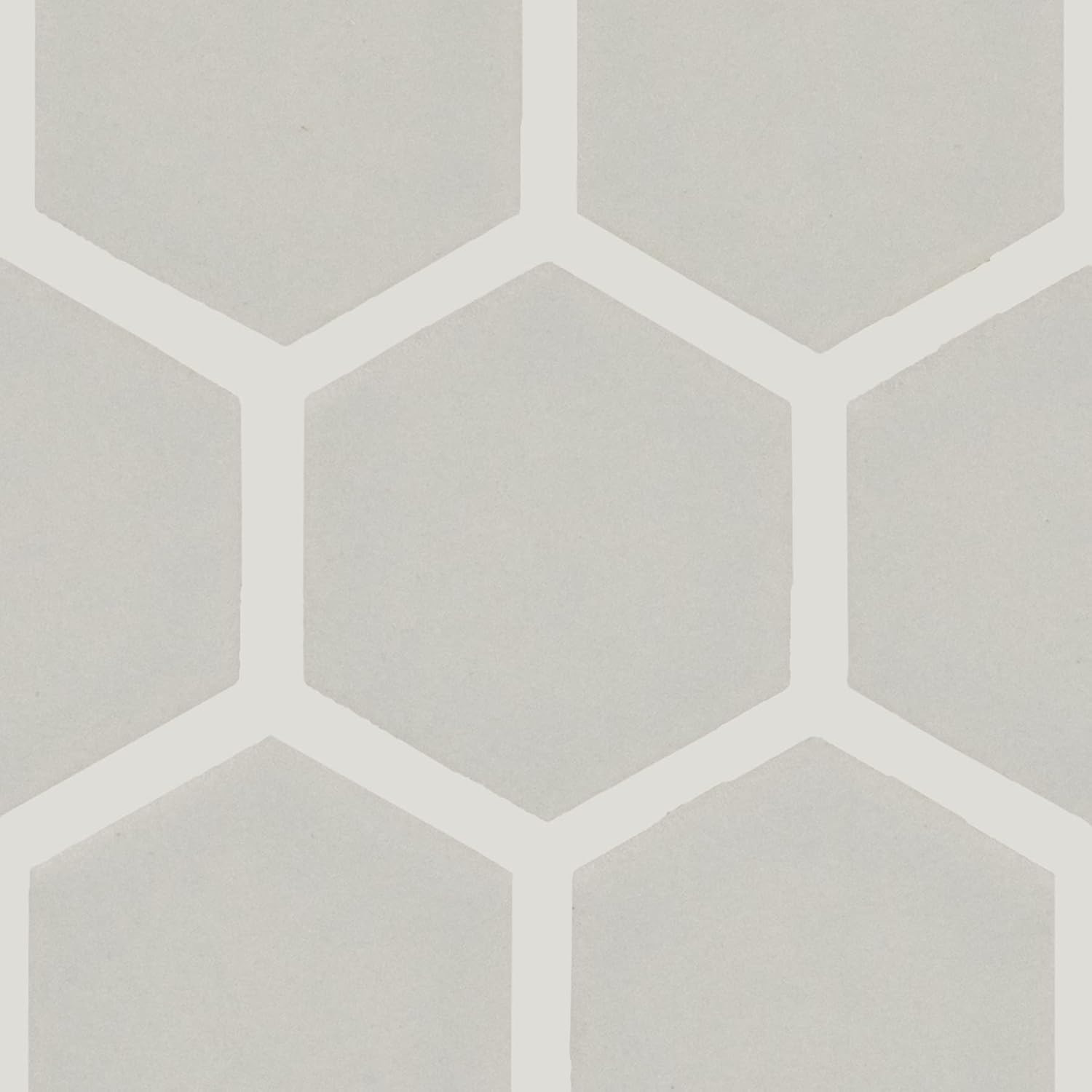 Matte Desert Gray 1.5″ Ceramic Hexagon Mosaic Tile for Backsplashes & Walls